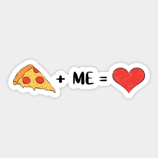 Pizza Addict | Pizza Is My Valentine Sticker